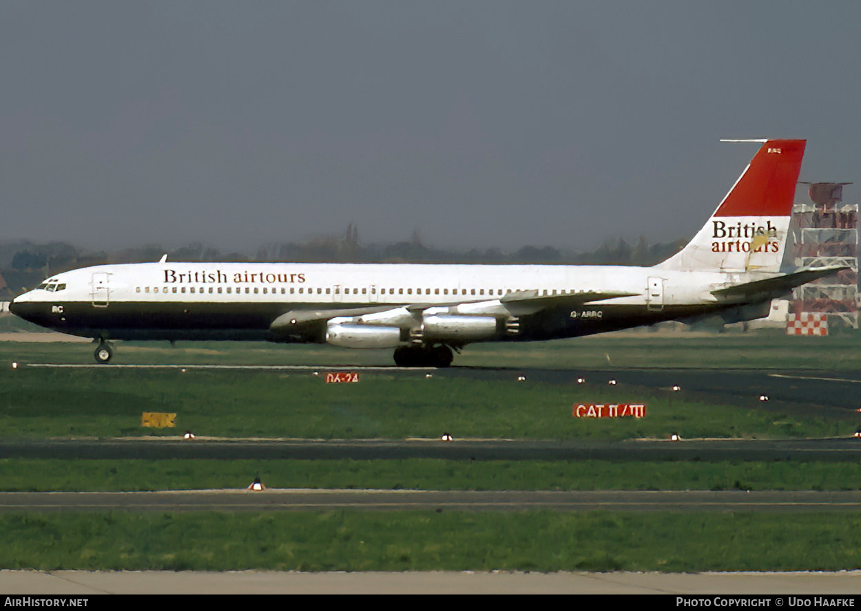 Aircraft Photo of G-ARRC | Boeing 707-436 | British Airtours | AirHistory.net #448963