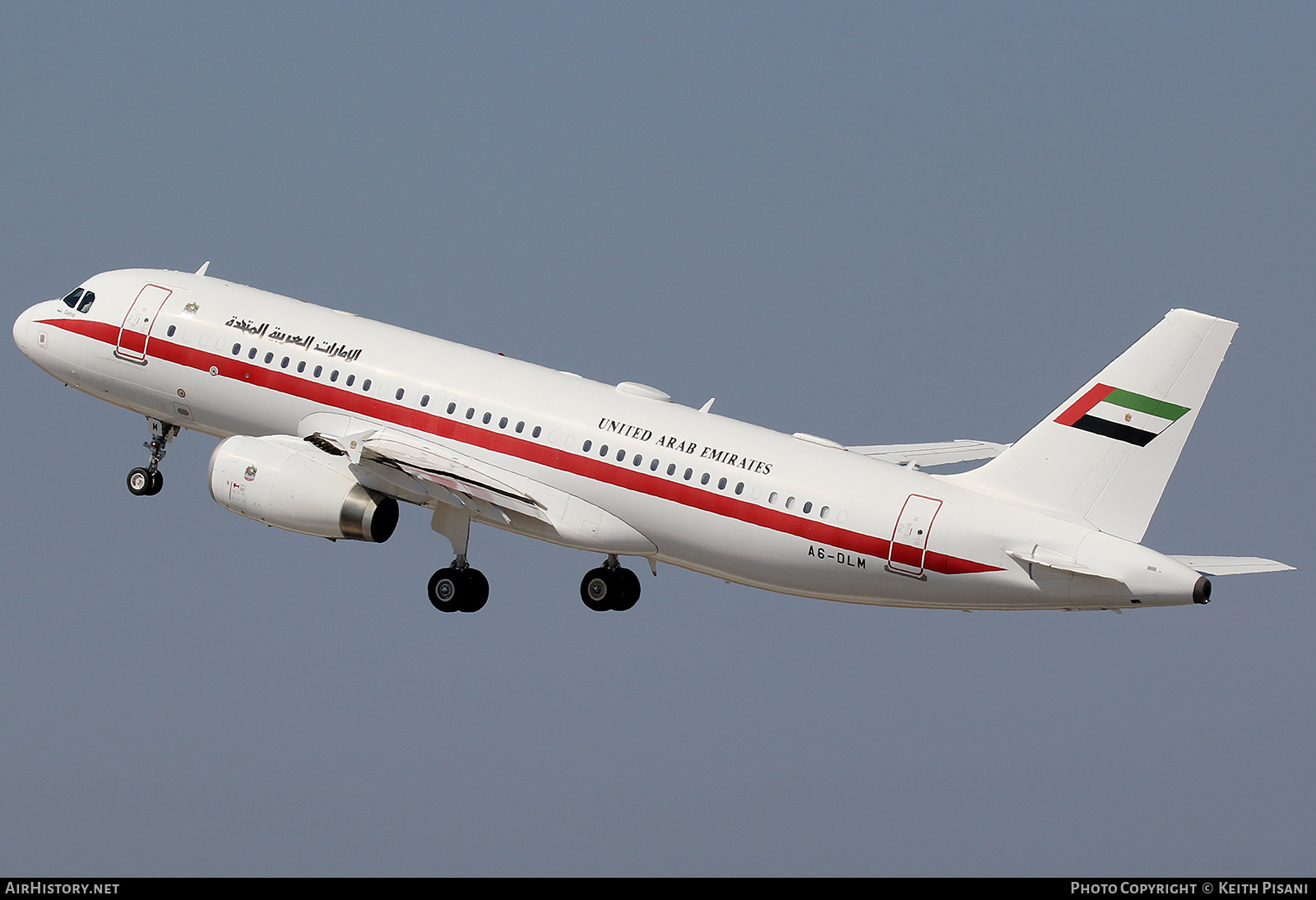 Aircraft Photo of A6-DLM | Airbus A320-232 | United Arab Emirates Government | AirHistory.net #448980