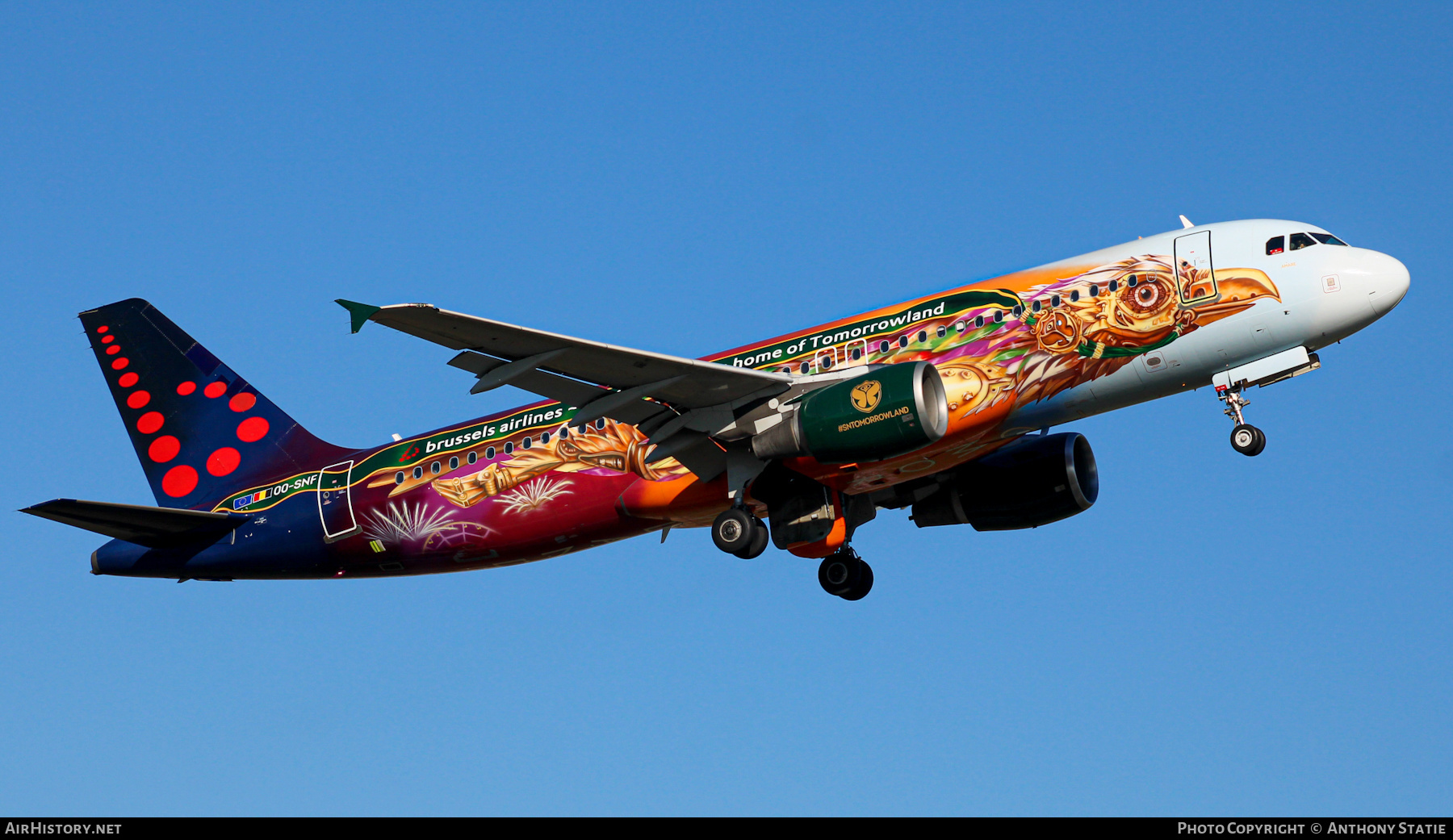 Aircraft Photo of OO-SNF | Airbus A320-214 | Brussels Airlines | AirHistory.net #448981