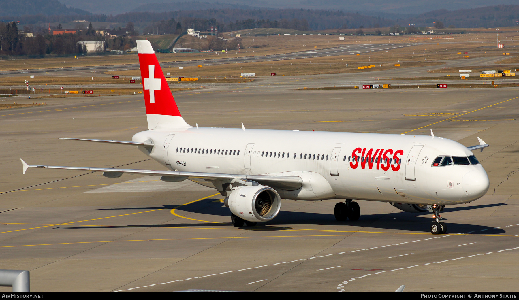 Aircraft Photo of HB-IOF | Airbus A321-111 | Swiss International Air Lines | AirHistory.net #448984