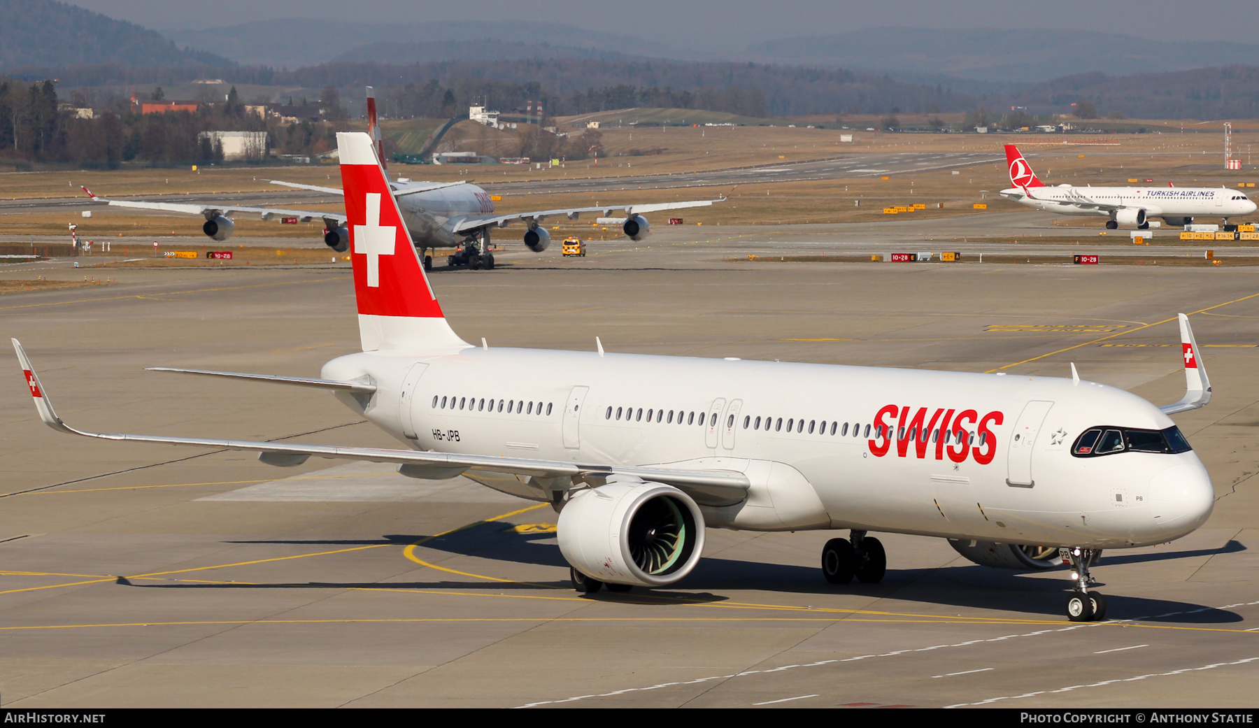 Aircraft Photo of HB-JPB | Airbus A321-271NX | Swiss International Air Lines | AirHistory.net #448987
