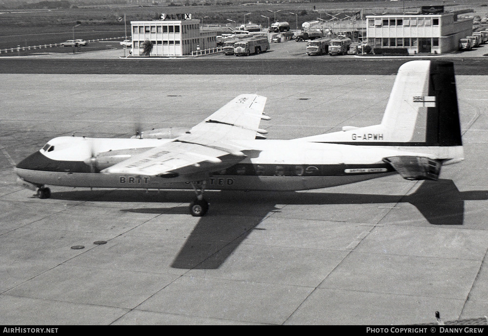 Aircraft Photo of G-APWH | Handley Page HPR-7 Herald 201 | British United Airways - BUA | AirHistory.net #448988