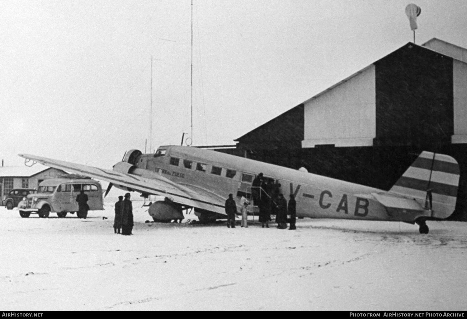 Aircraft Photo of LV-CAB | Junkers Ju 52/3m | Aeroposta Argentina | AirHistory.net #448996