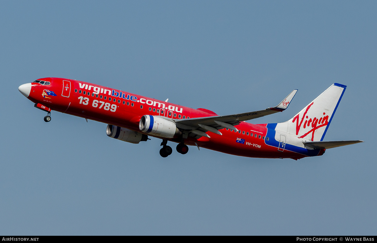 Aircraft Photo of VH-VOM | Boeing 737-8FE | Virgin Blue Airlines | AirHistory.net #449013