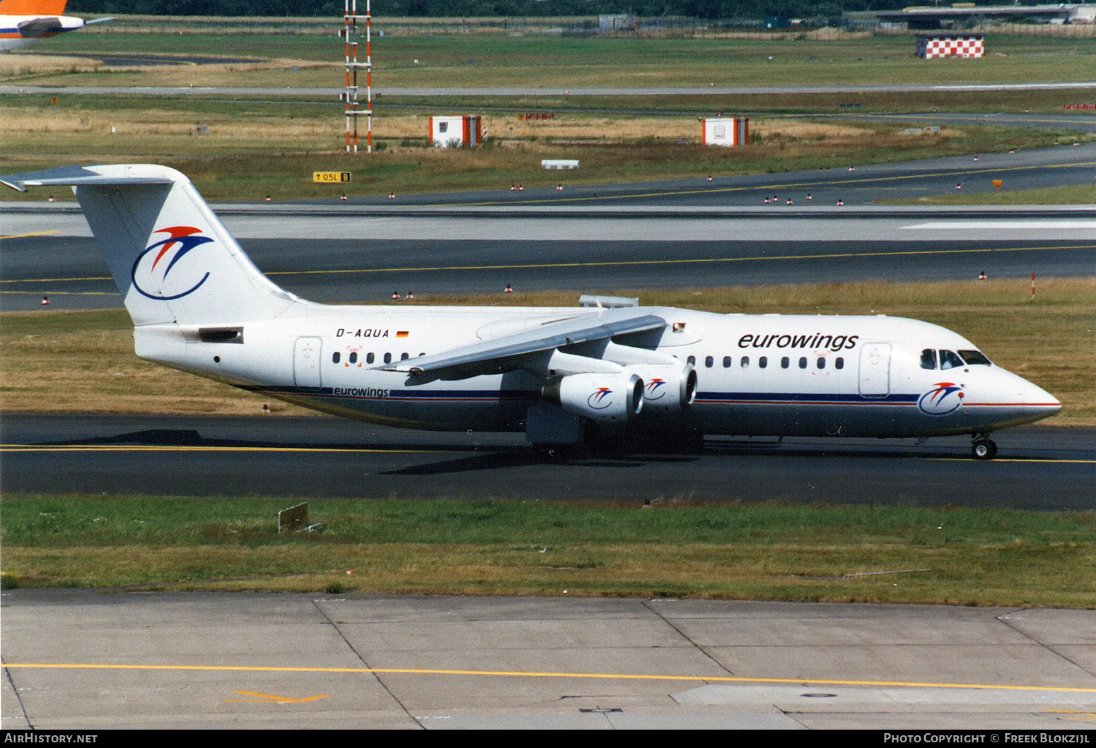 Aircraft Photo of D-AQUA | British Aerospace BAe-146-300 | Eurowings | AirHistory.net #449031