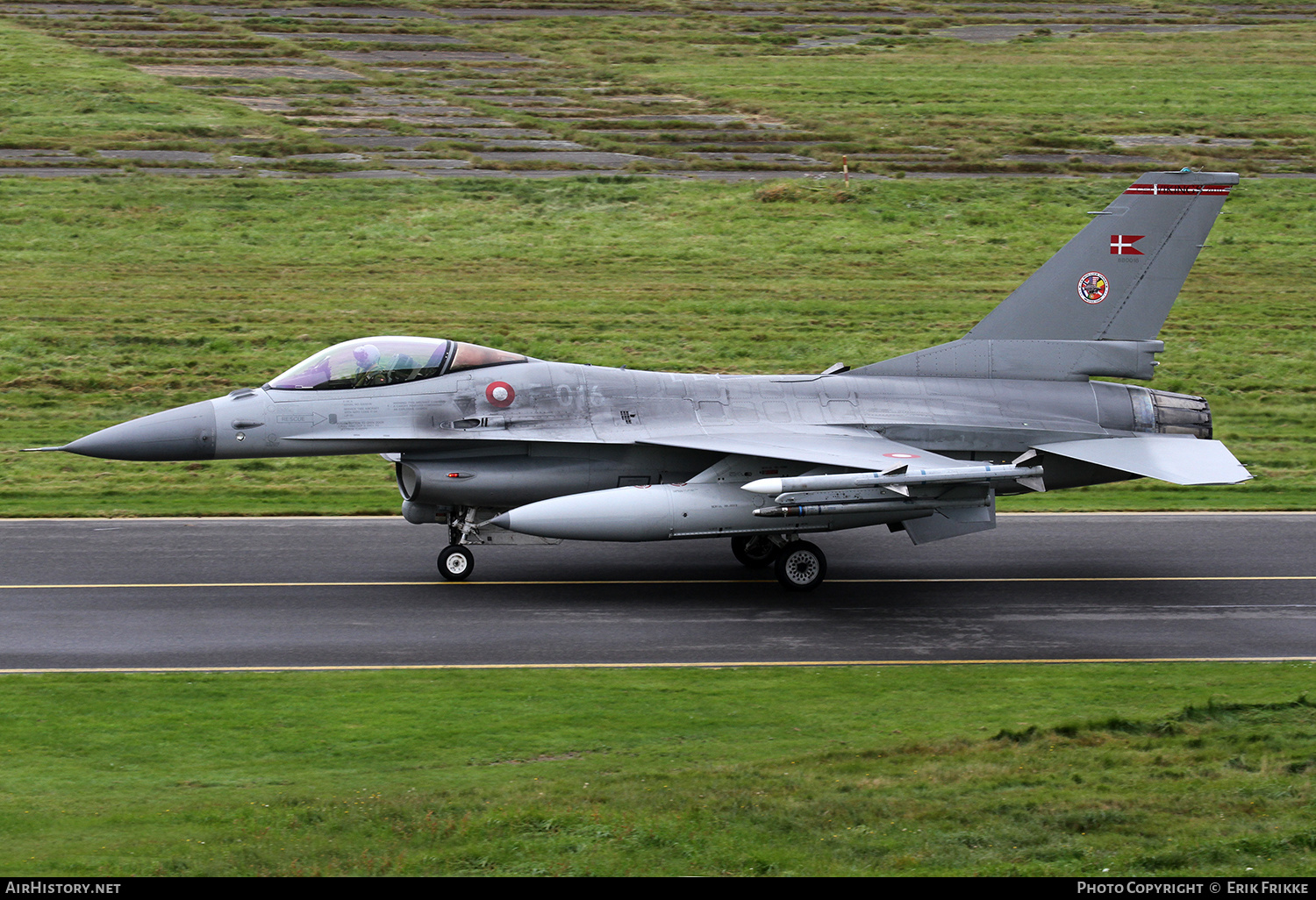 Aircraft Photo of E-016 | General Dynamics F-16AM Fighting Falcon | Denmark - Air Force | AirHistory.net #449044