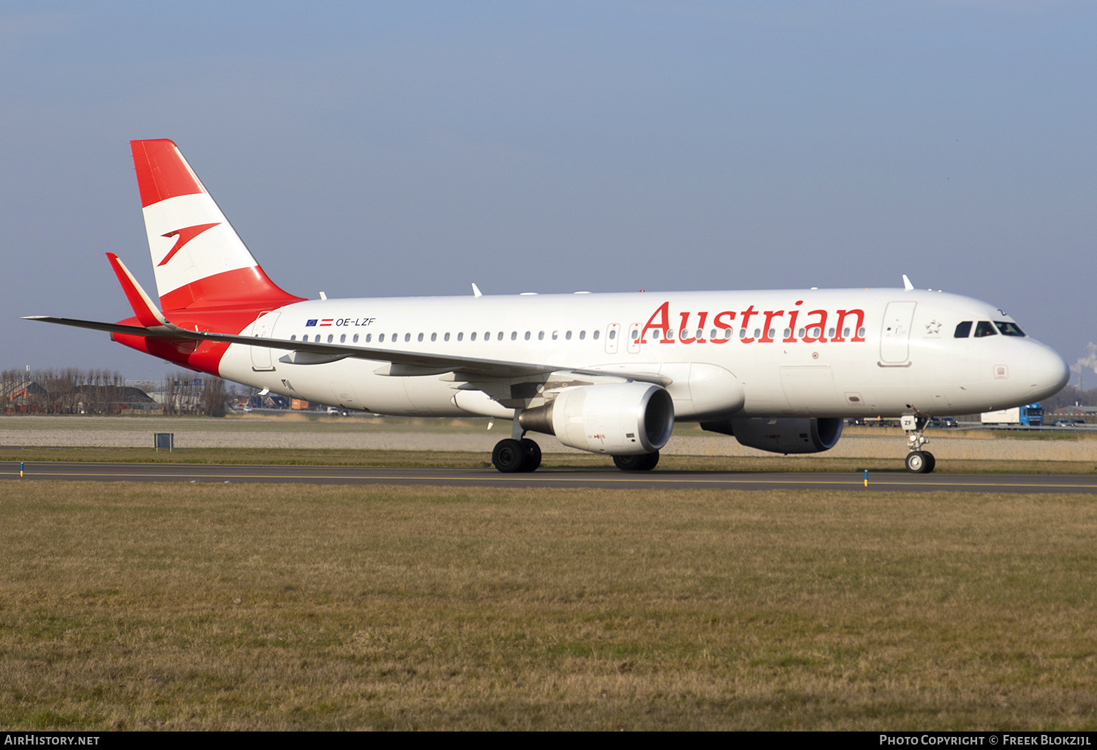 Aircraft Photo of OE-LZF | Airbus A320-214 | Austrian Airlines | AirHistory.net #449055
