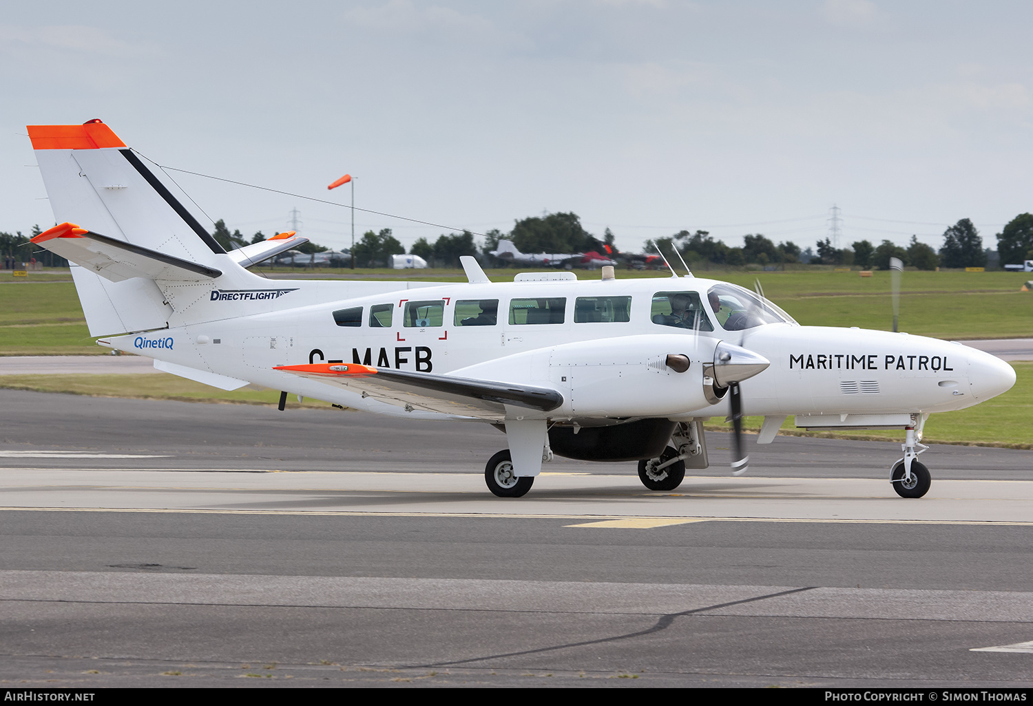 Aircraft Photo of G-MAFB | Reims F406 Caravan II | QinetiQ | AirHistory.net #449079