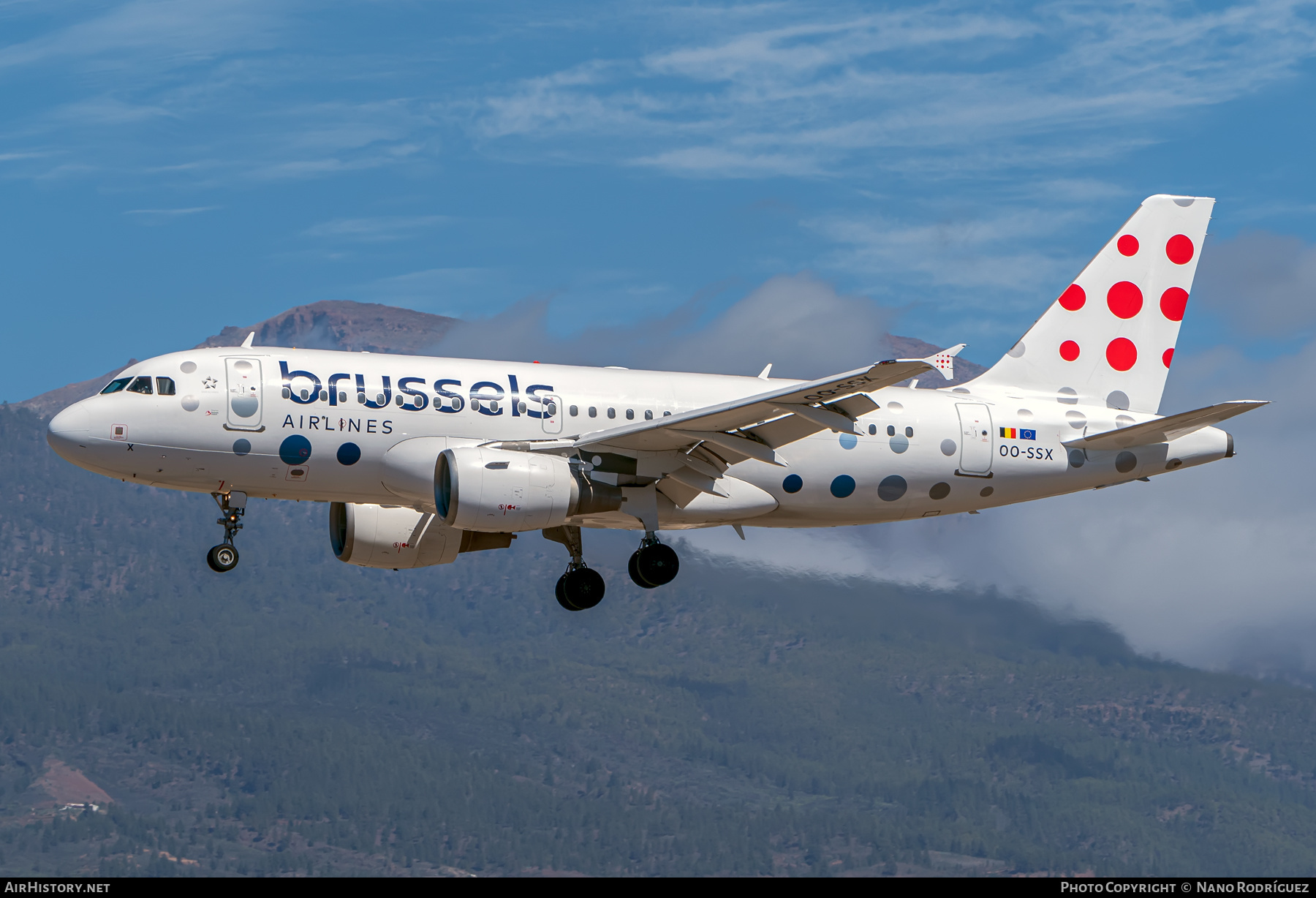 Aircraft Photo of OO-SSX | Airbus A319-111 | Brussels Airlines | AirHistory.net #449086