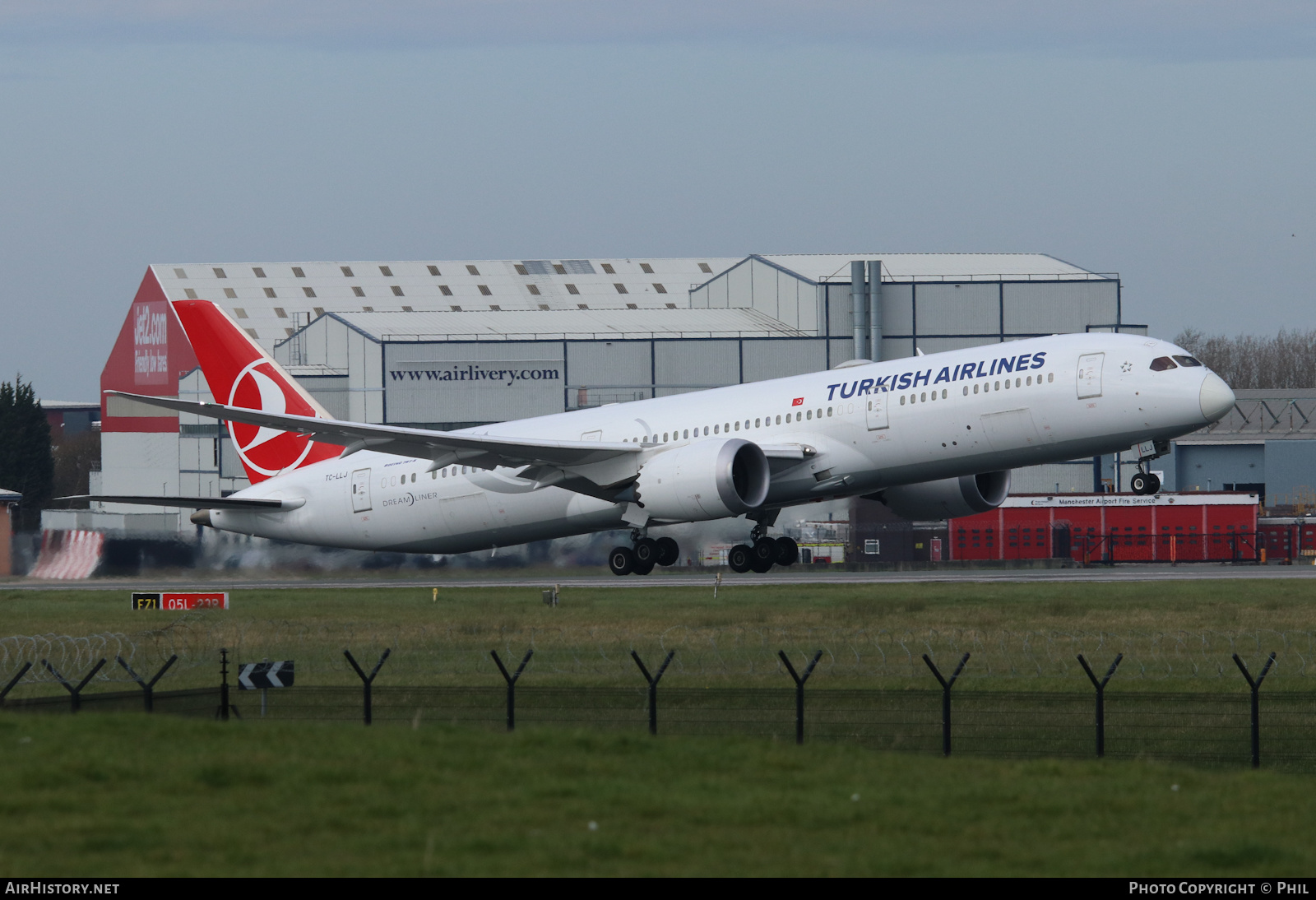 Aircraft Photo of TC-LLJ | Boeing 787-9 Dreamliner | Turkish Airlines | AirHistory.net #449130