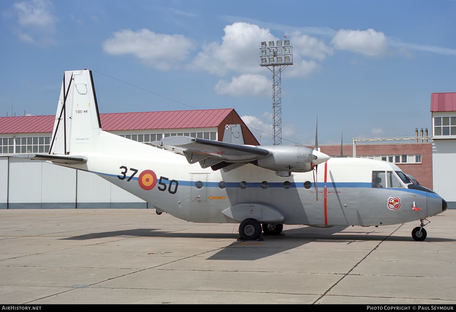 Aircraft Photo of T.12C-44 | CASA C-212-100 Aviocar | Spain - Air Force | AirHistory.net #449133