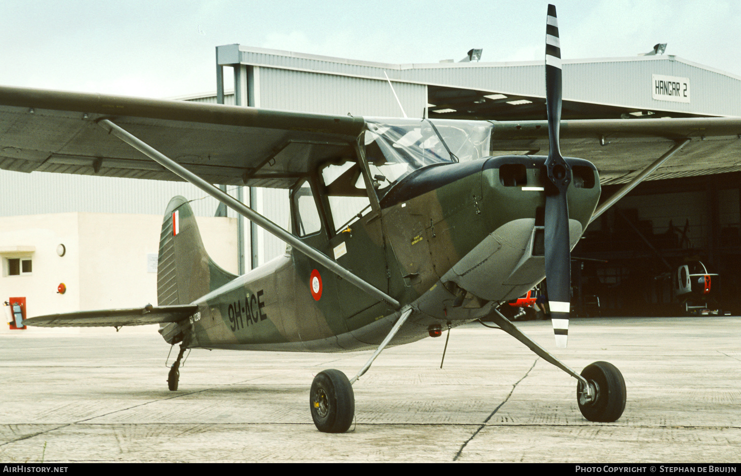 Aircraft Photo of 9H-ACE / 62-12281 | Cessna O-1E Bird Dog | Malta - Air Force | AirHistory.net #449140
