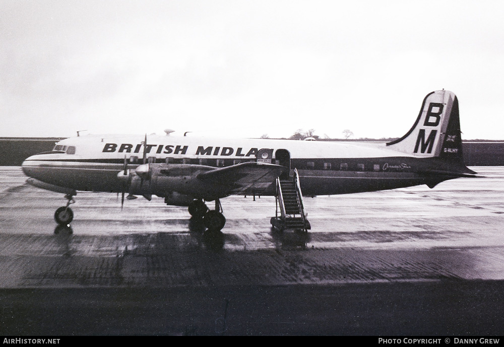 Aircraft Photo of G-ALHY | Canadair C-4 Argonaut (CL-4) | British Midland Airways - BMA | AirHistory.net #449143
