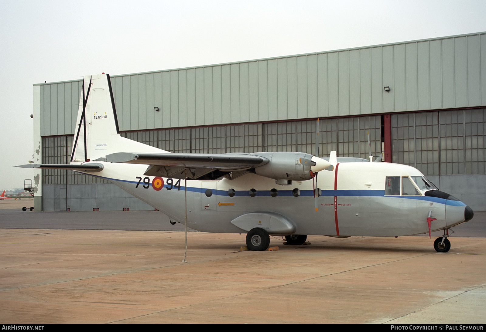 Aircraft Photo of TE.12B-41 | CASA C-212-100 Aviocar | Spain - Air Force | AirHistory.net #449177
