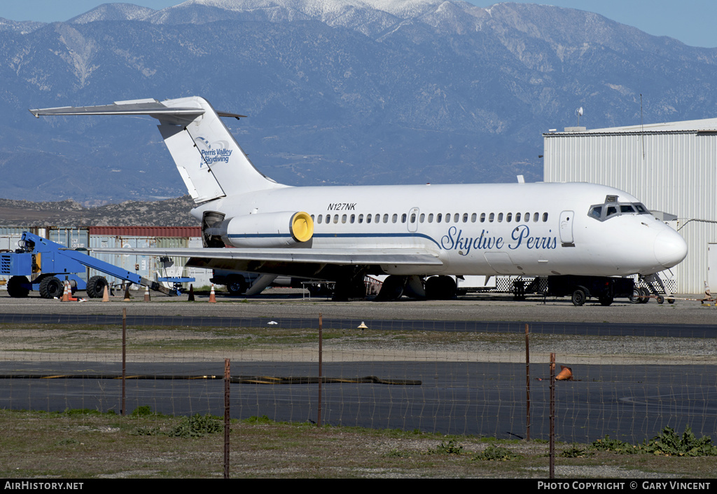 Aircraft Photo of N127NK | McDonnell Douglas DC-9-21 | Skydive Perris | AirHistory.net #449204