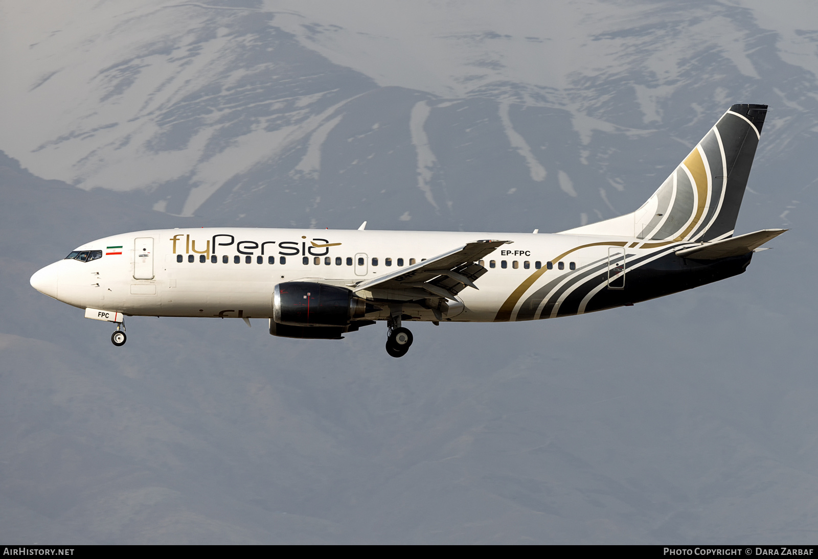 Aircraft Photo of EP-FPC | Boeing 737-36N | Fly Persia | AirHistory.net #449209