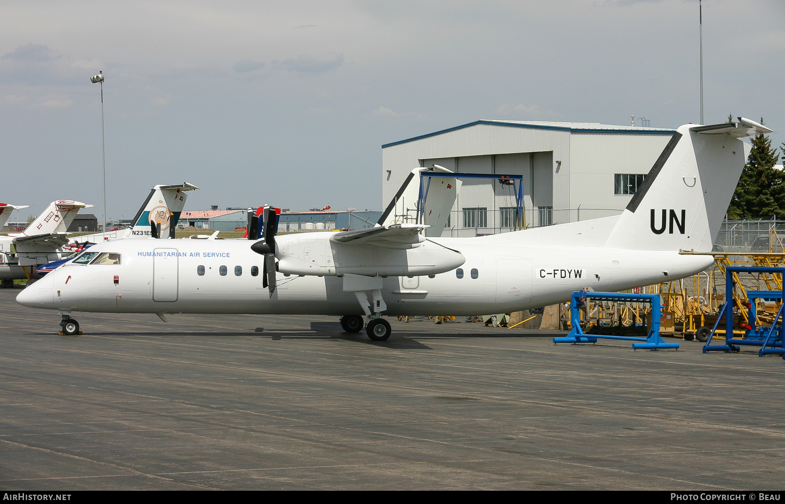 Aircraft Photo of C-FDYW | De Havilland Canada DHC-8-314B Dash 8 | United Nations Humanitarian Air Service | AirHistory.net #449216