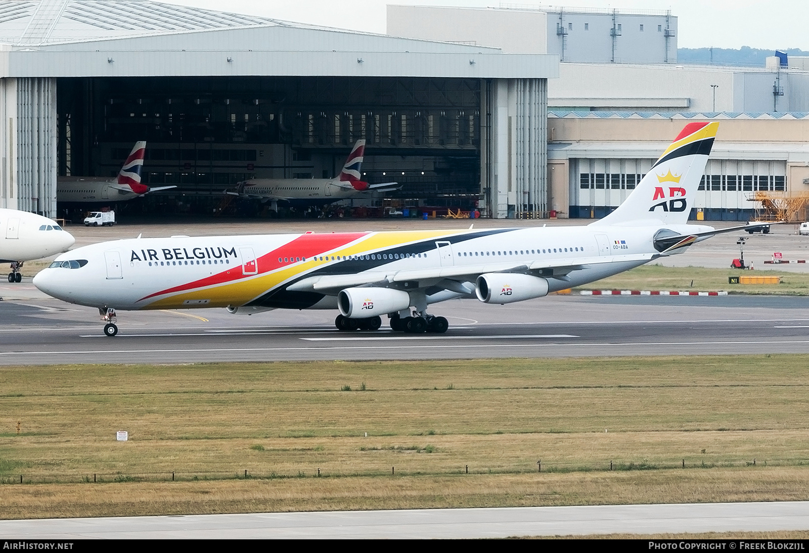 Aircraft Photo of OO-ABA | Airbus A340-313 | Air Belgium | AirHistory.net #449224