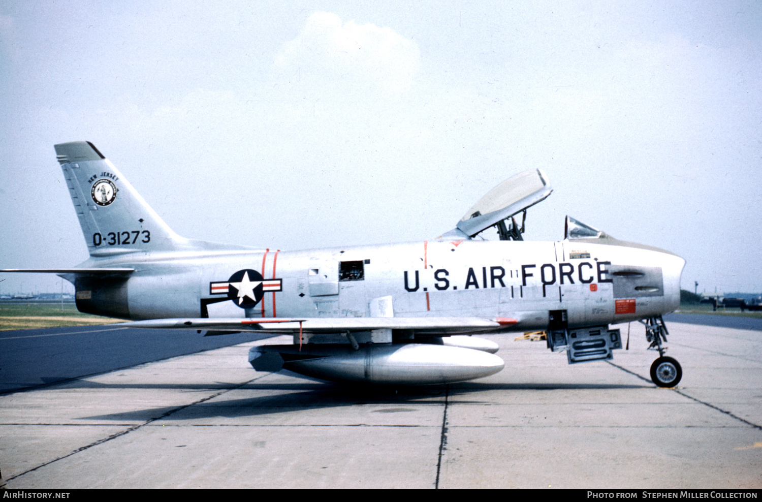 Aircraft Photo of 53-1273 / 0-31273 | North American F-86H Sabre | USA - Air Force | AirHistory.net #449246