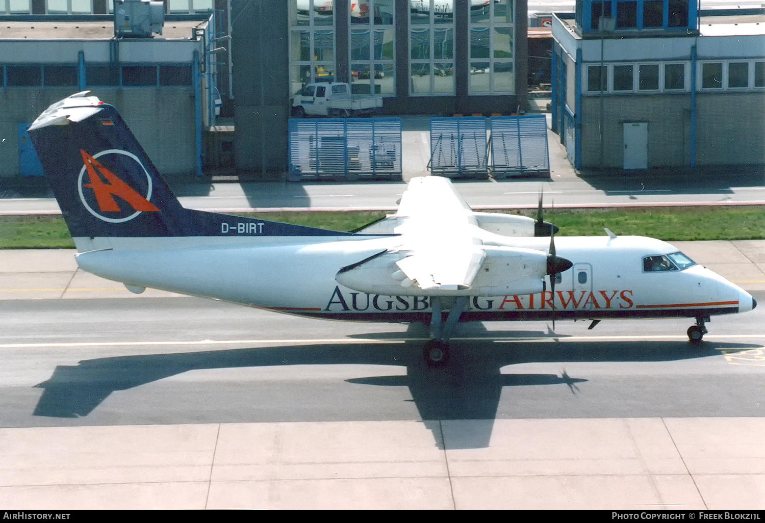 Aircraft Photo of D-BIRT | De Havilland Canada DHC-8-106 Dash 8 | Augsburg Airways | AirHistory.net #449248