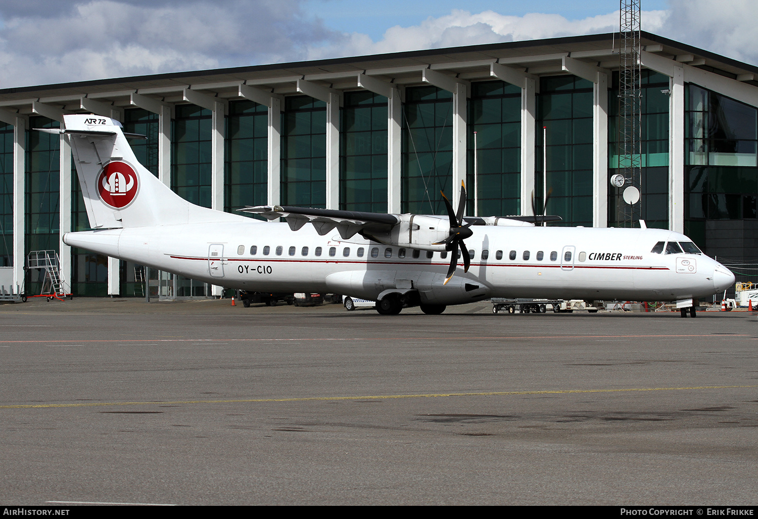 Aircraft Photo of OY-CIO | ATR ATR-72-500 (ATR-72-212A) | Cimber Sterling | AirHistory.net #449262