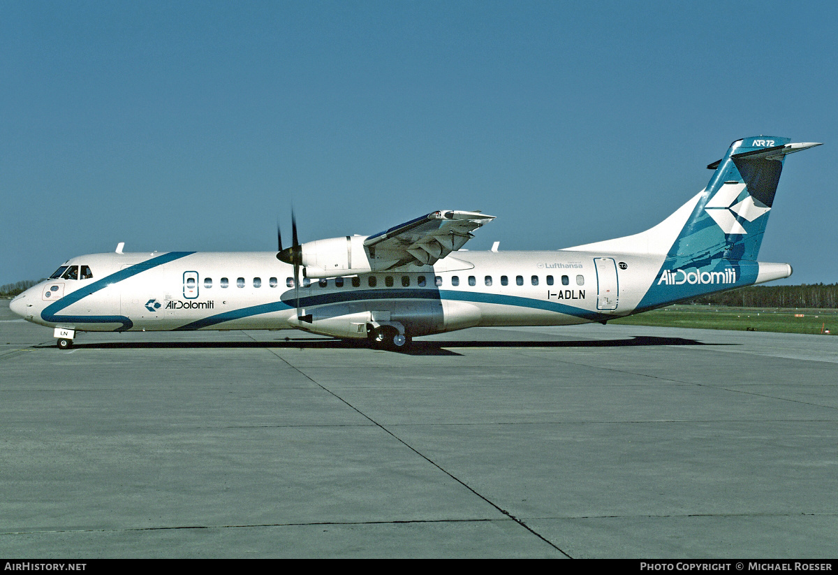 Aircraft Photo of I-ADLN | ATR ATR-72-500 (ATR-72-212A) | Air Dolomiti | AirHistory.net #449269