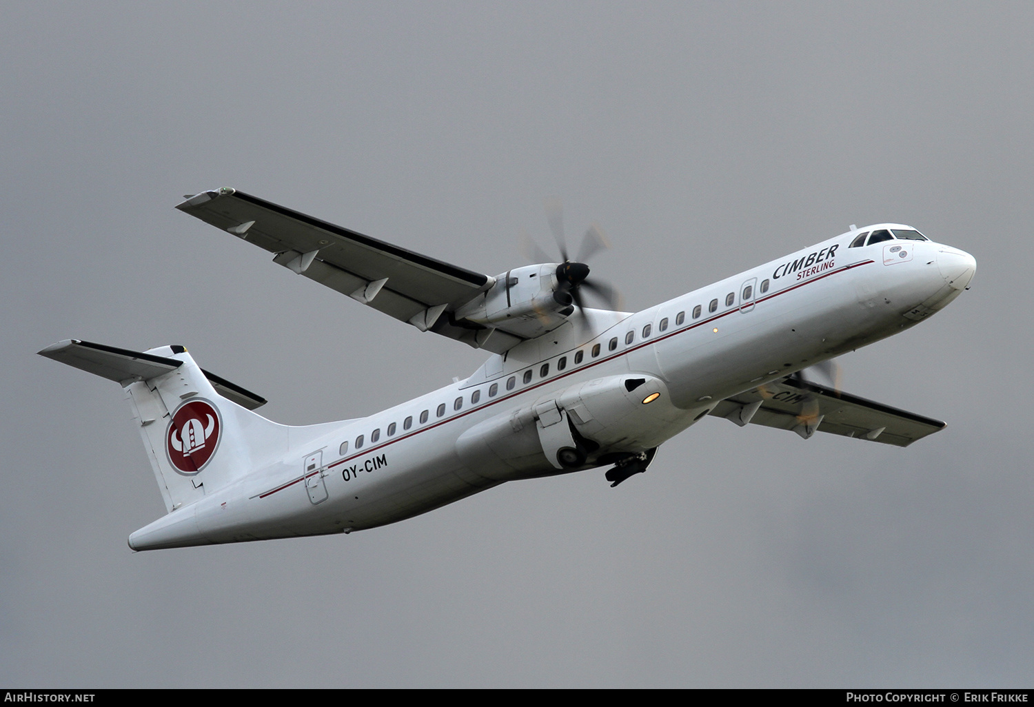 Aircraft Photo of OY-CIM | ATR ATR-72-500 (ATR-72-212A) | Cimber Sterling | AirHistory.net #449272
