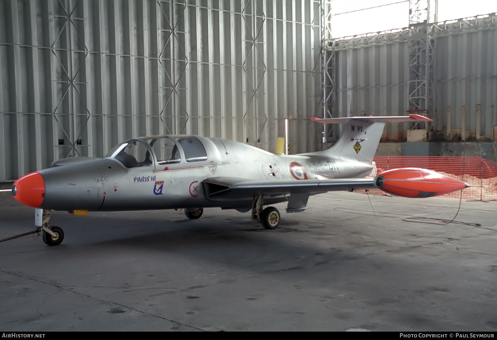 Aircraft Photo of 91 | Morane-Saulnier MS-760 Paris IR | France - Air Force | AirHistory.net #449274