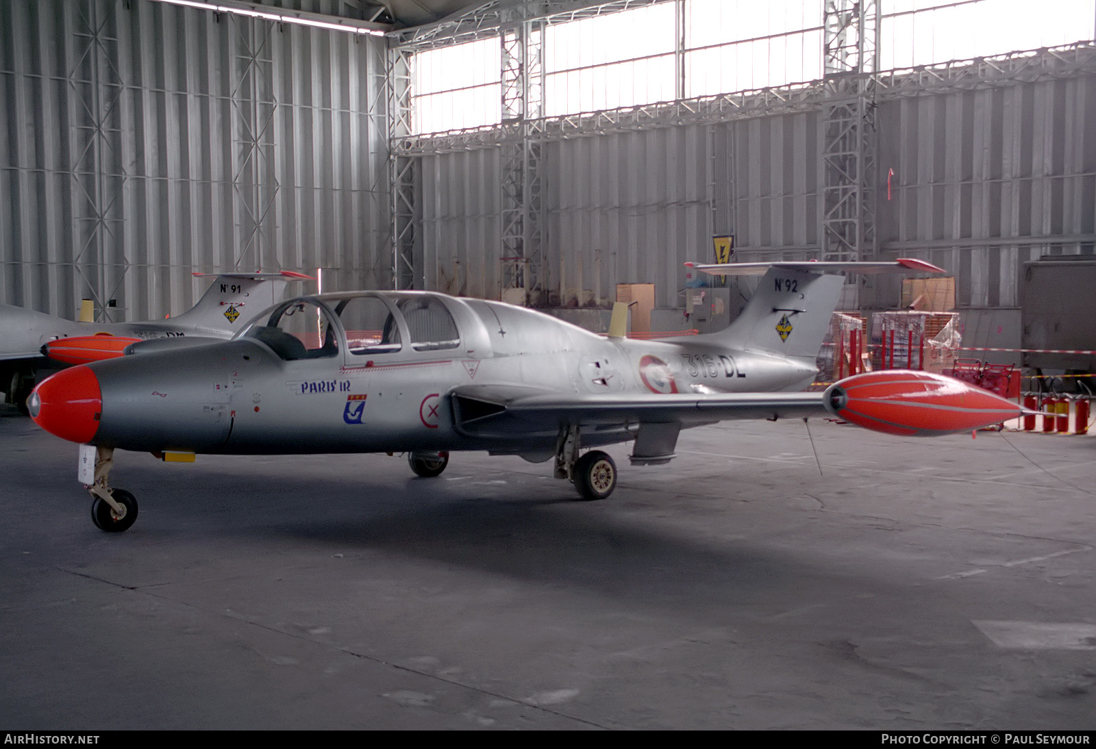 Aircraft Photo of 92 | Morane-Saulnier MS-760 Paris IR | France - Air Force | AirHistory.net #449275