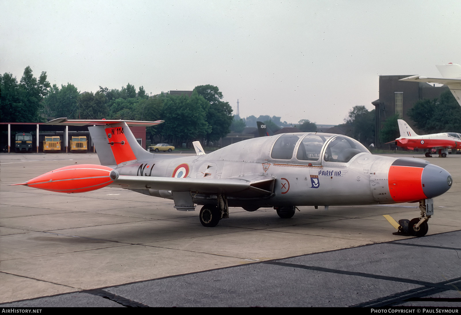 Aircraft Photo of 114 | Morane-Saulnier MS-760B Paris IIR | France - Air Force | AirHistory.net #449277