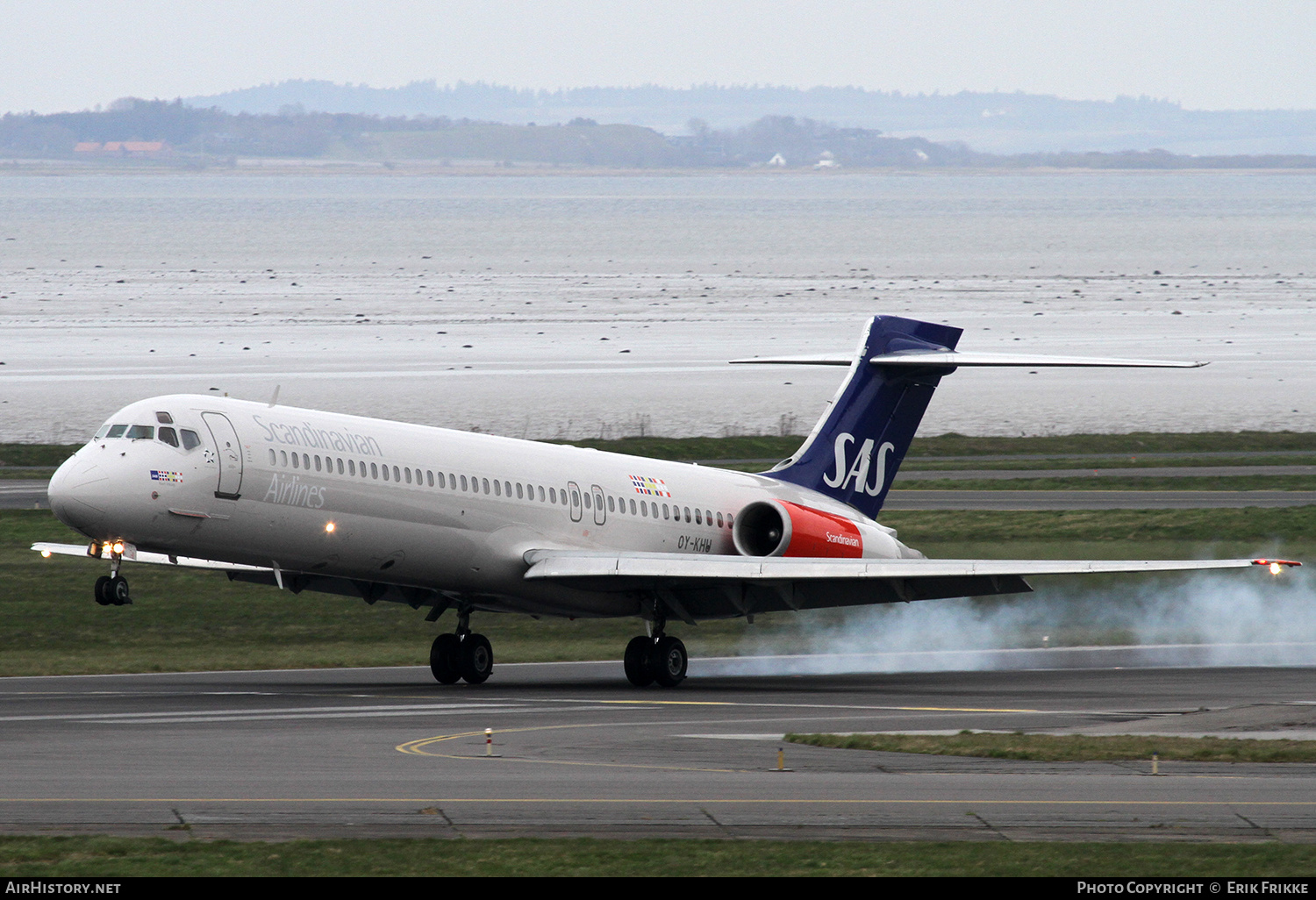 Aircraft Photo of OY-KHU | McDonnell Douglas MD-87 (DC-9-87) | Scandinavian Airlines - SAS | AirHistory.net #449278