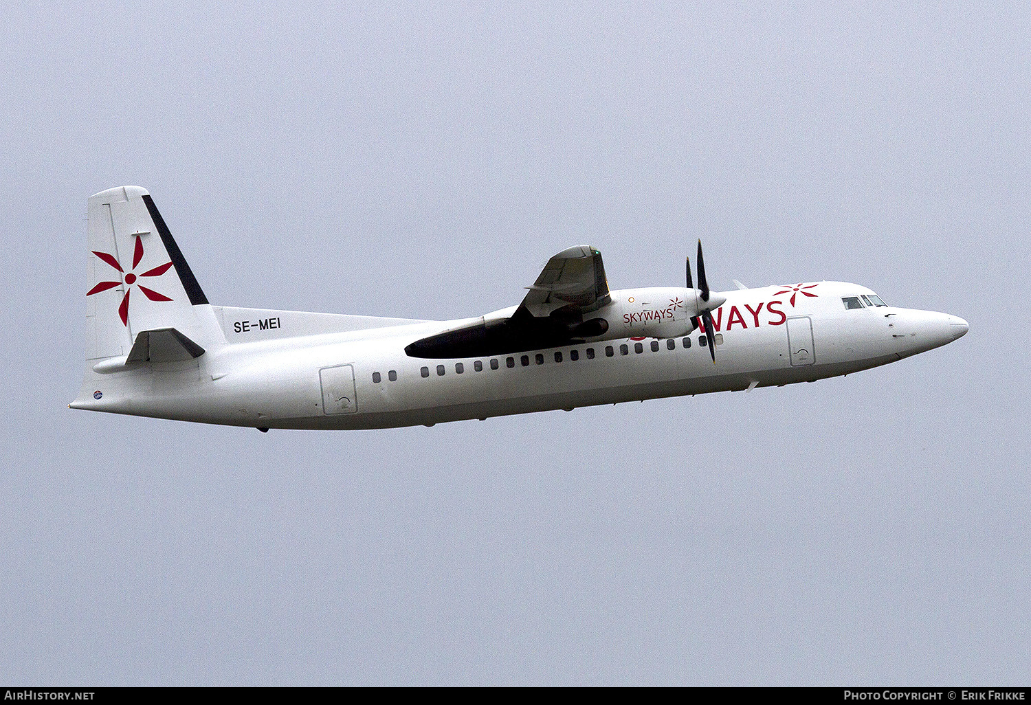 Aircraft Photo of SE-MEI | Fokker 50 | Skyways | AirHistory.net #449279