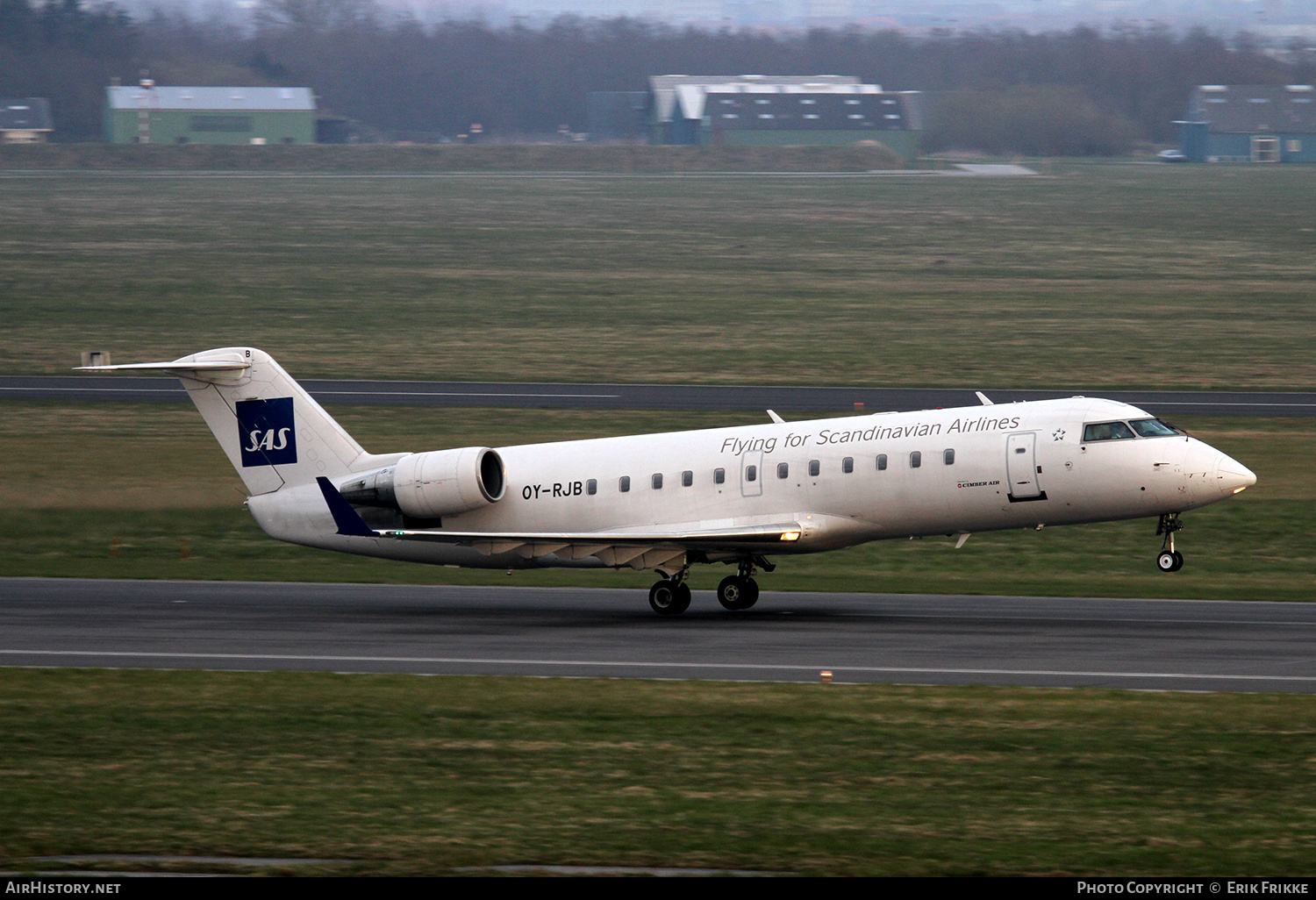 Aircraft Photo of OY-RJB | Bombardier CRJ-200LR (CL-600-2B19) | Scandinavian Airlines - SAS | AirHistory.net #449282