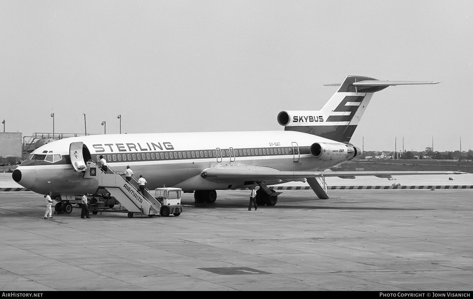Aircraft Photo of OY-SAT | Boeing 727-2J4/Adv | Sterling Airways | AirHistory.net #449285