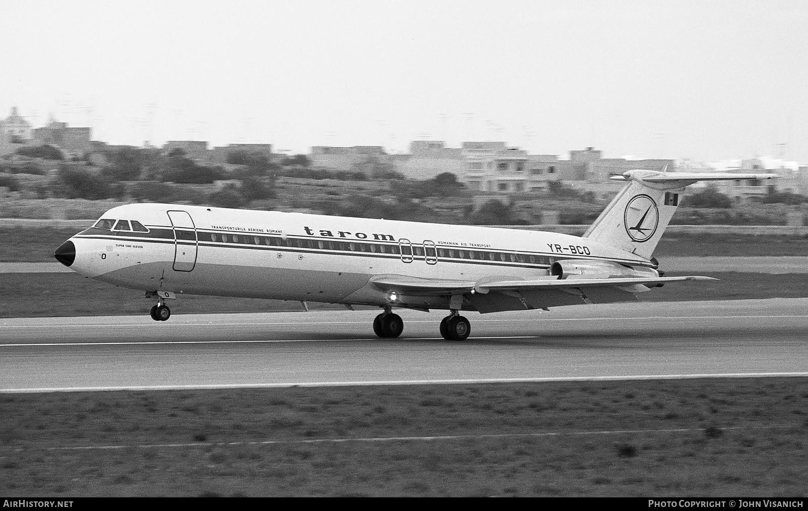 Aircraft Photo of YR-BCD | BAC 111-424EU One-Eleven | TAROM - Transporturile Aeriene Române | AirHistory.net #449286