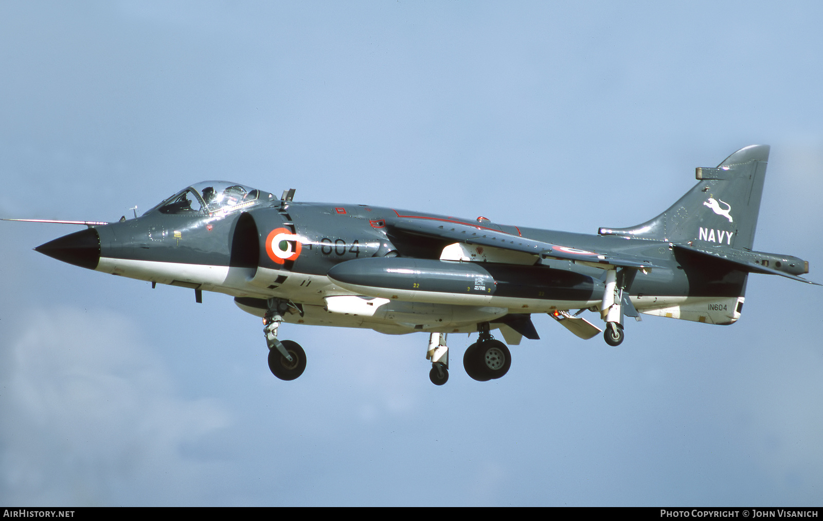 Aircraft Photo of IN604 | British Aerospace Sea Harrier FRS51 | India - Navy | AirHistory.net #449295