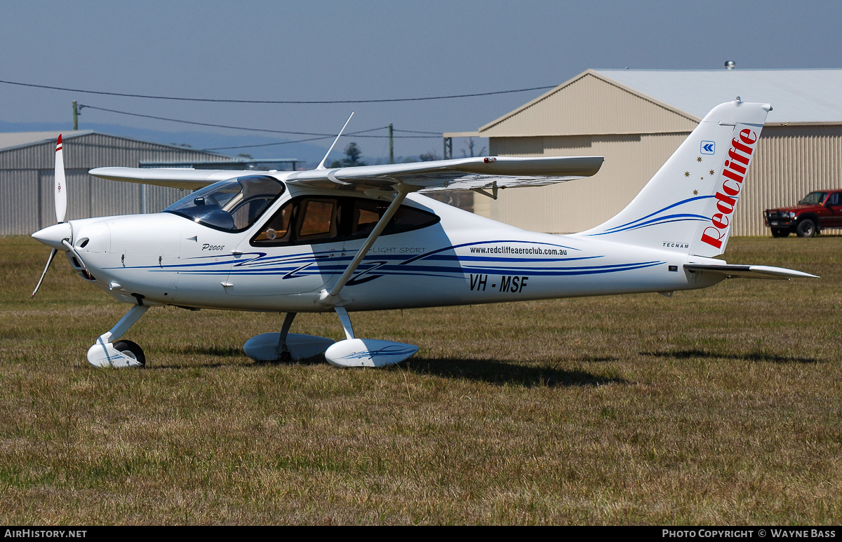 Aircraft Photo of VH-MSF | Tecnam P-2008 LSA | Redcliffe Aero Club | AirHistory.net #449303