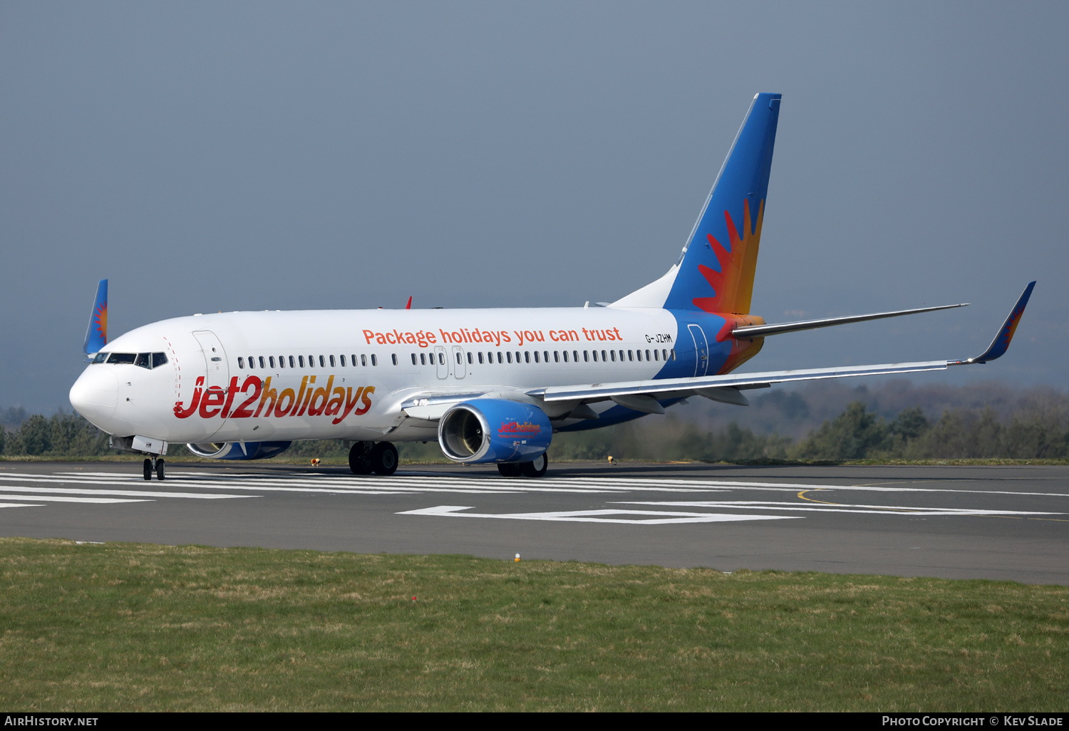 Aircraft Photo of G-JZHM | Boeing 737-800 | Jet2 Holidays | AirHistory.net #449304