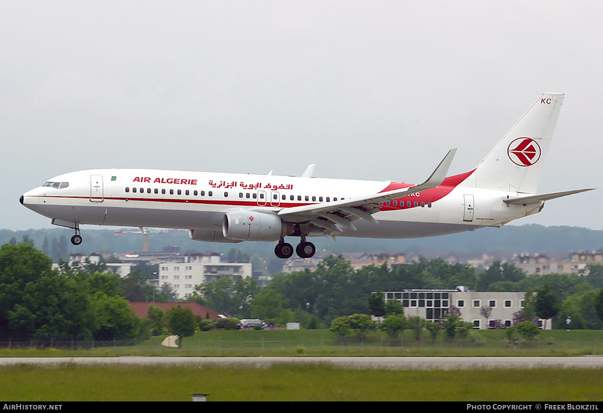 Aircraft Photo of 7T-VKC | Boeing 737-8D6 | Air Algérie | AirHistory.net #449341