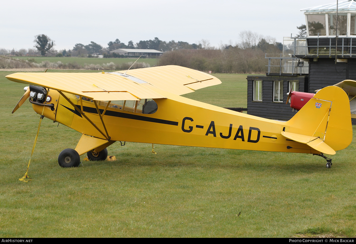 Aircraft Photo of G-AJAD | Piper J-3C-65 Cub | AirHistory.net #449345