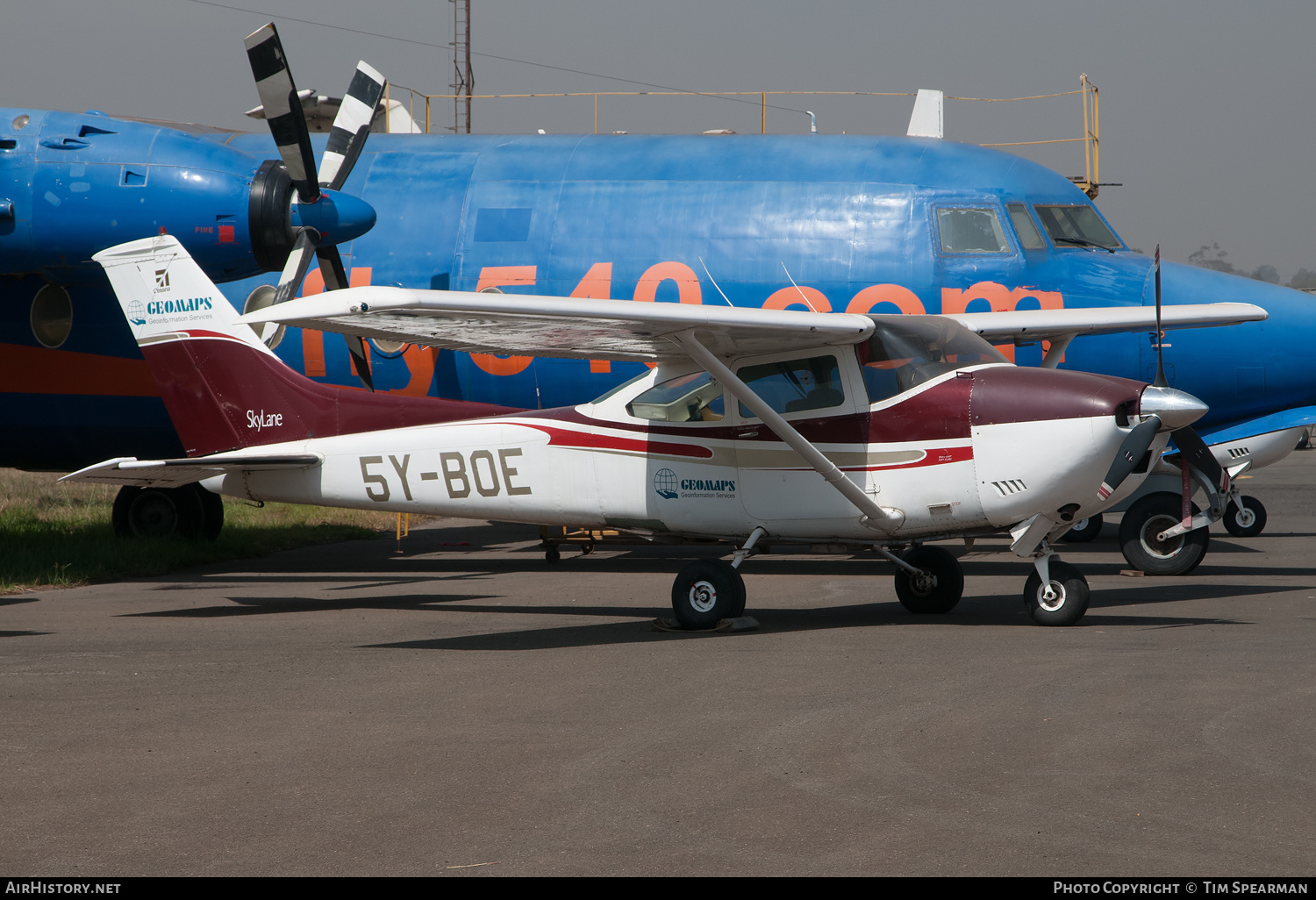 Aircraft Photo of 5Y-BOE | Cessna 182P Skylane | Geomaps Africa | AirHistory.net #449362