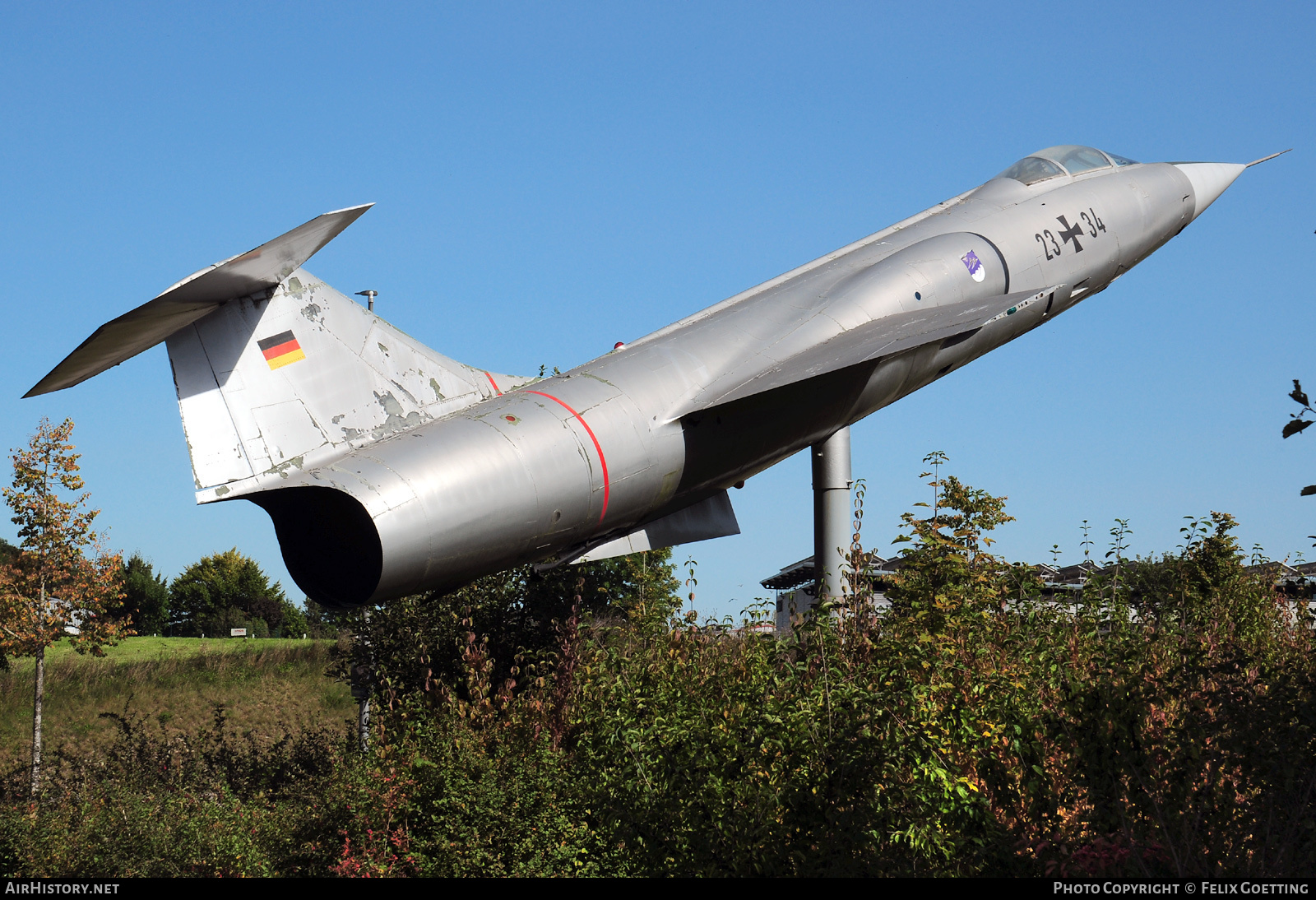 Aircraft Photo of 2334 | Lockheed F-104G Starfighter | Germany - Air Force | AirHistory.net #449380