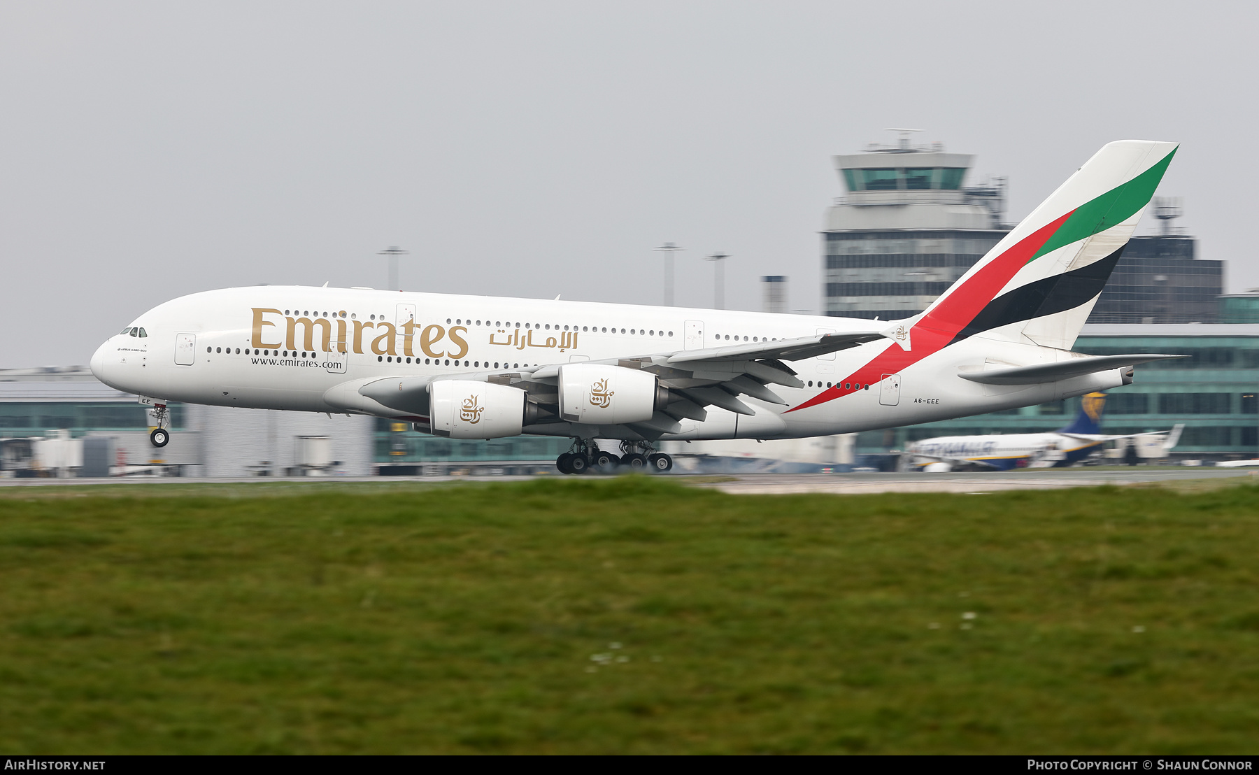 Aircraft Photo of A6-EEE | Airbus A380-861 | Emirates | AirHistory.net #449381