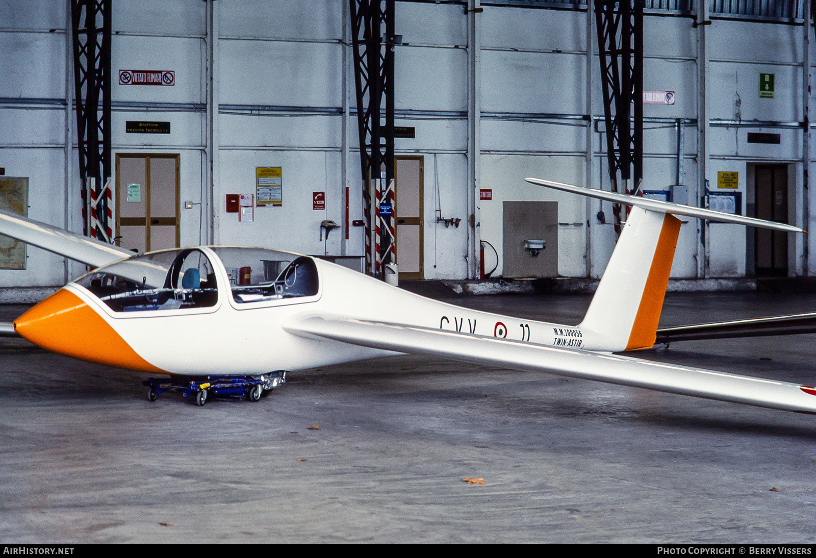 Aircraft Photo of MM100056 | Grob G-103A Twin II | Italy - Air Force | AirHistory.net #449403