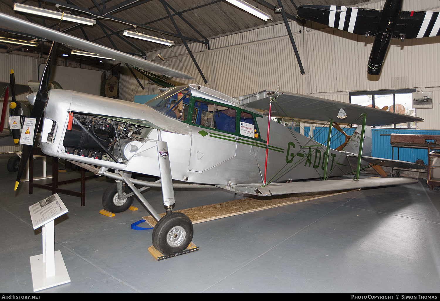 Aircraft Photo of G-ADOT | De Havilland D.H. 87B Hornet Moth | AirHistory.net #449405