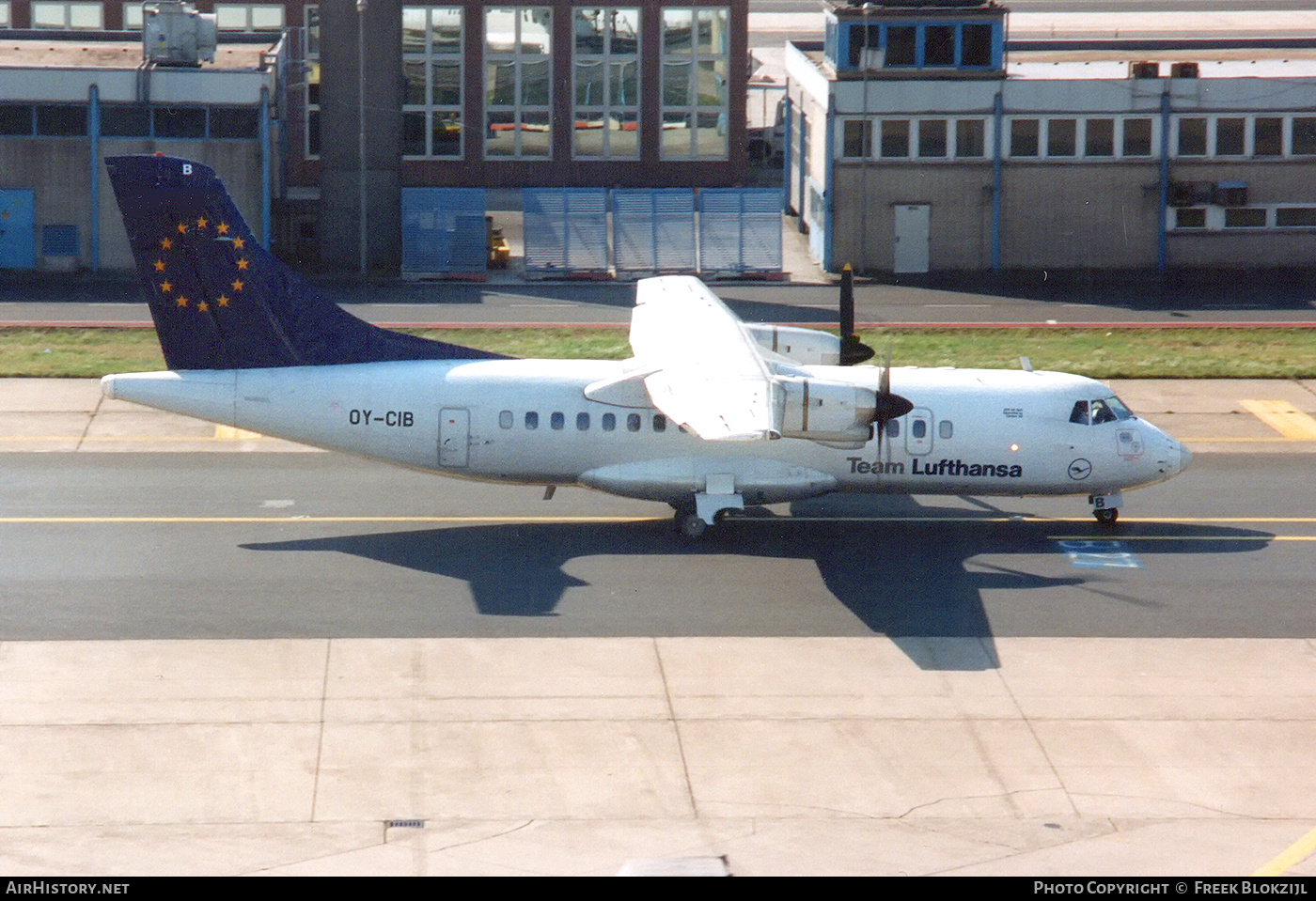 Aircraft Photo of OY-CIB | ATR ATR-42-300 | Team Lufthansa | AirHistory.net #449412