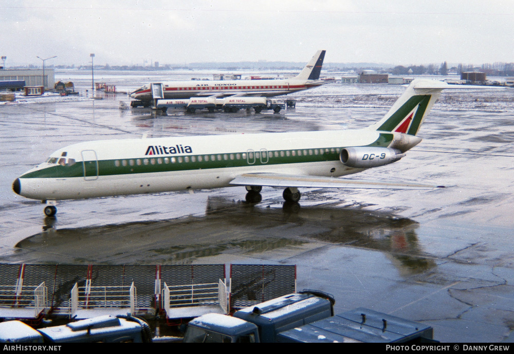 Aircraft Photo of I-DIKC | McDonnell Douglas DC-9-32 | Alitalia | AirHistory.net #449422