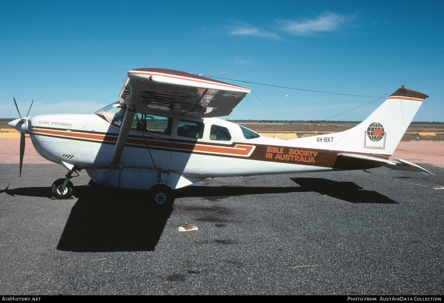 Aircraft Photo of VH-BXT | Cessna U206G Stationair 6 | The Bible Society in Australia | AirHistory.net #449431