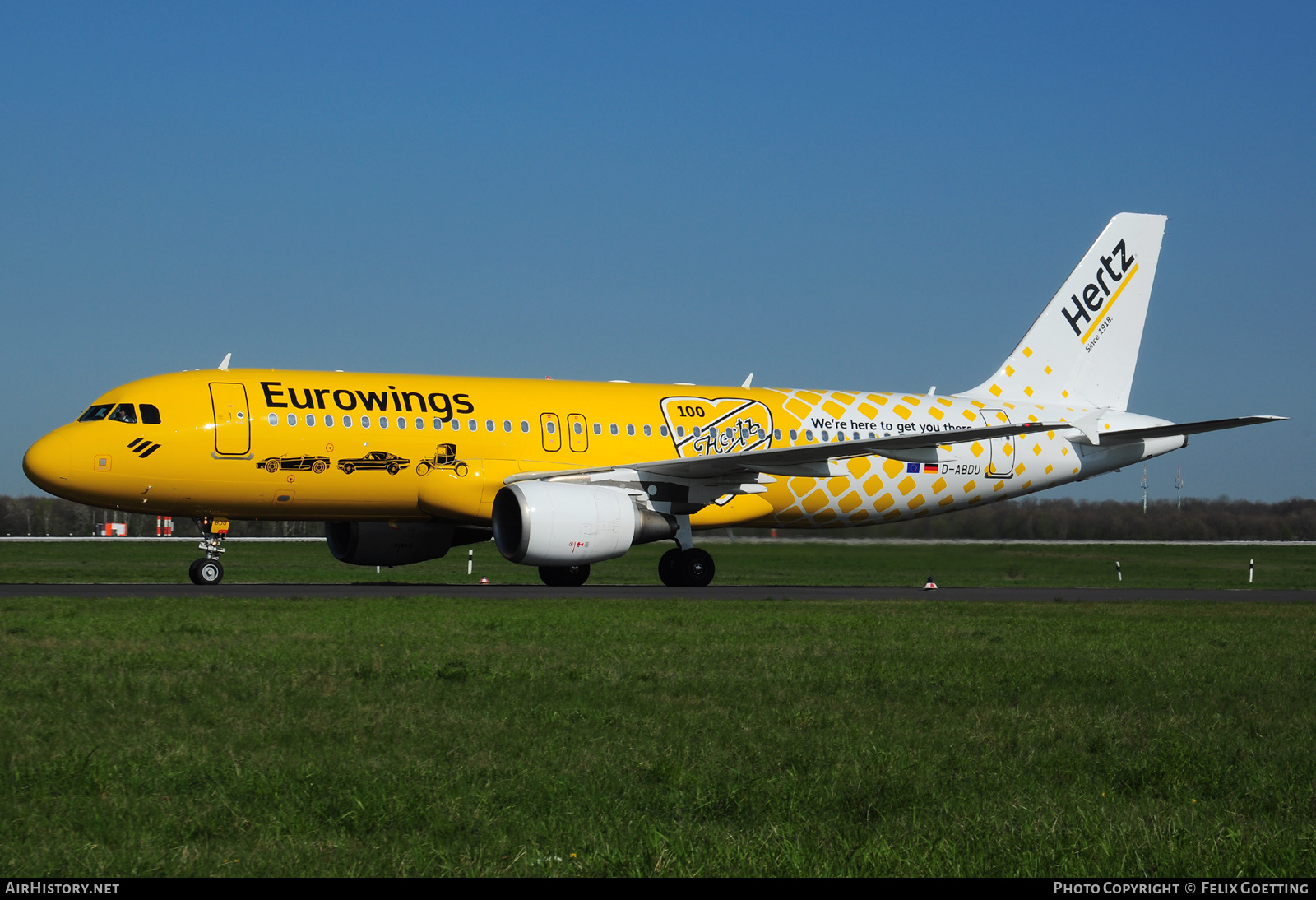 Aircraft Photo of D-ABDU | Airbus A320-214 | Eurowings | AirHistory.net #449434