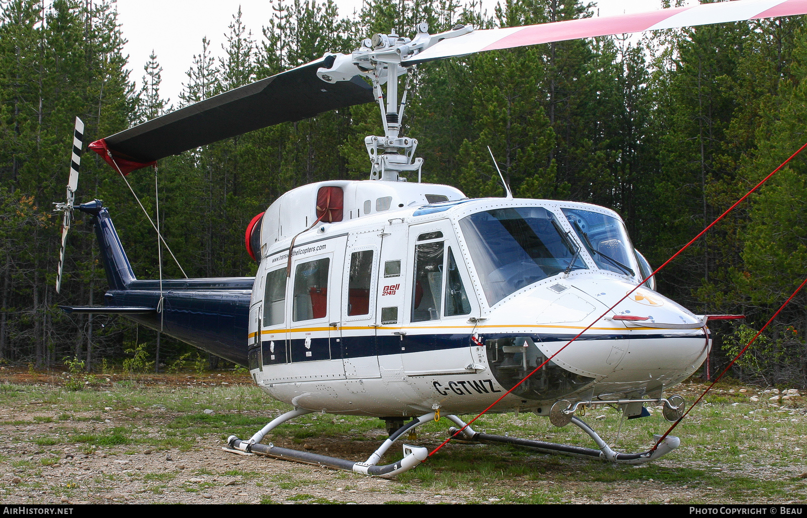 Aircraft Photo of C-GTWZ | Bell 214B-1 Biglifter | Transwest Helicopters | AirHistory.net #449488